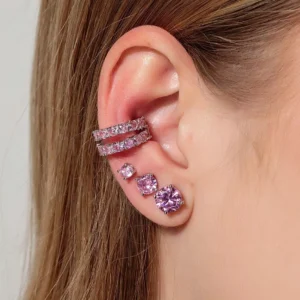 Piercing Fake Duplo Cristal